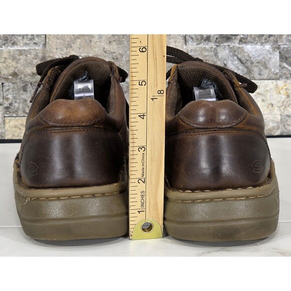 Vintage 90s Y2K Skechers Men\'s 8 Brown Leather Bicycle Toe Casual Oxfords Grunge main image 12